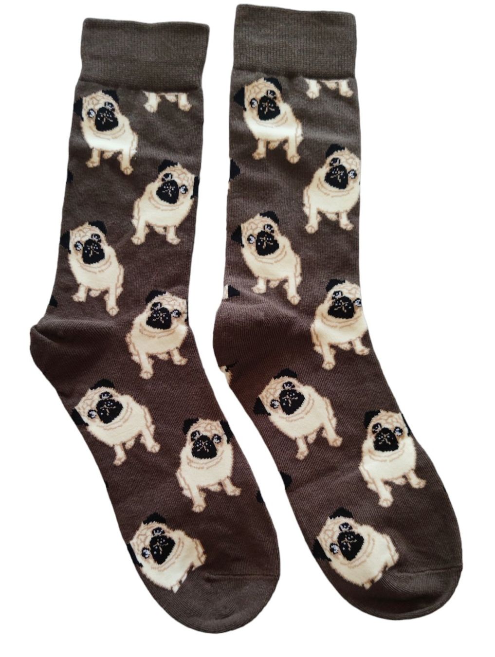 Calze: Socken Mops / Hund / Dog / Pug – Nuovo e nell'imballaggio originale da Zürich venduto da amysmith