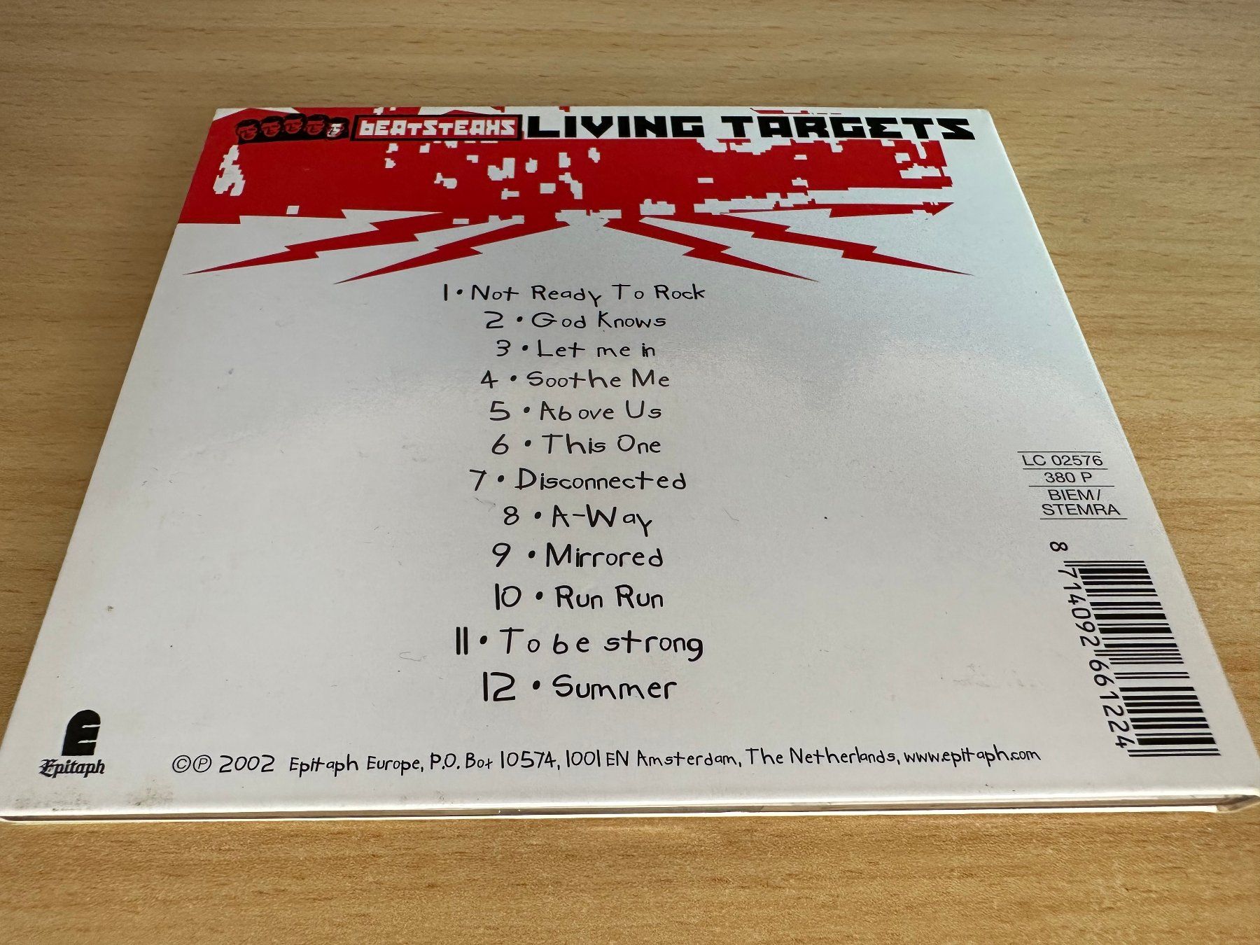 CD: Beatsteaks – Living Targets – Usato da Rikon im Tösstal venduto da Alpenmutz 1