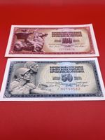 50 und 100 jugoslawische Dinar