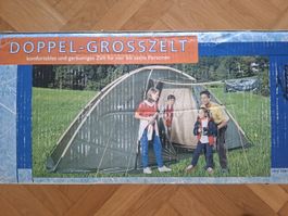 Crane Doppel-Grosszelt 4-6 Personen neuwertig