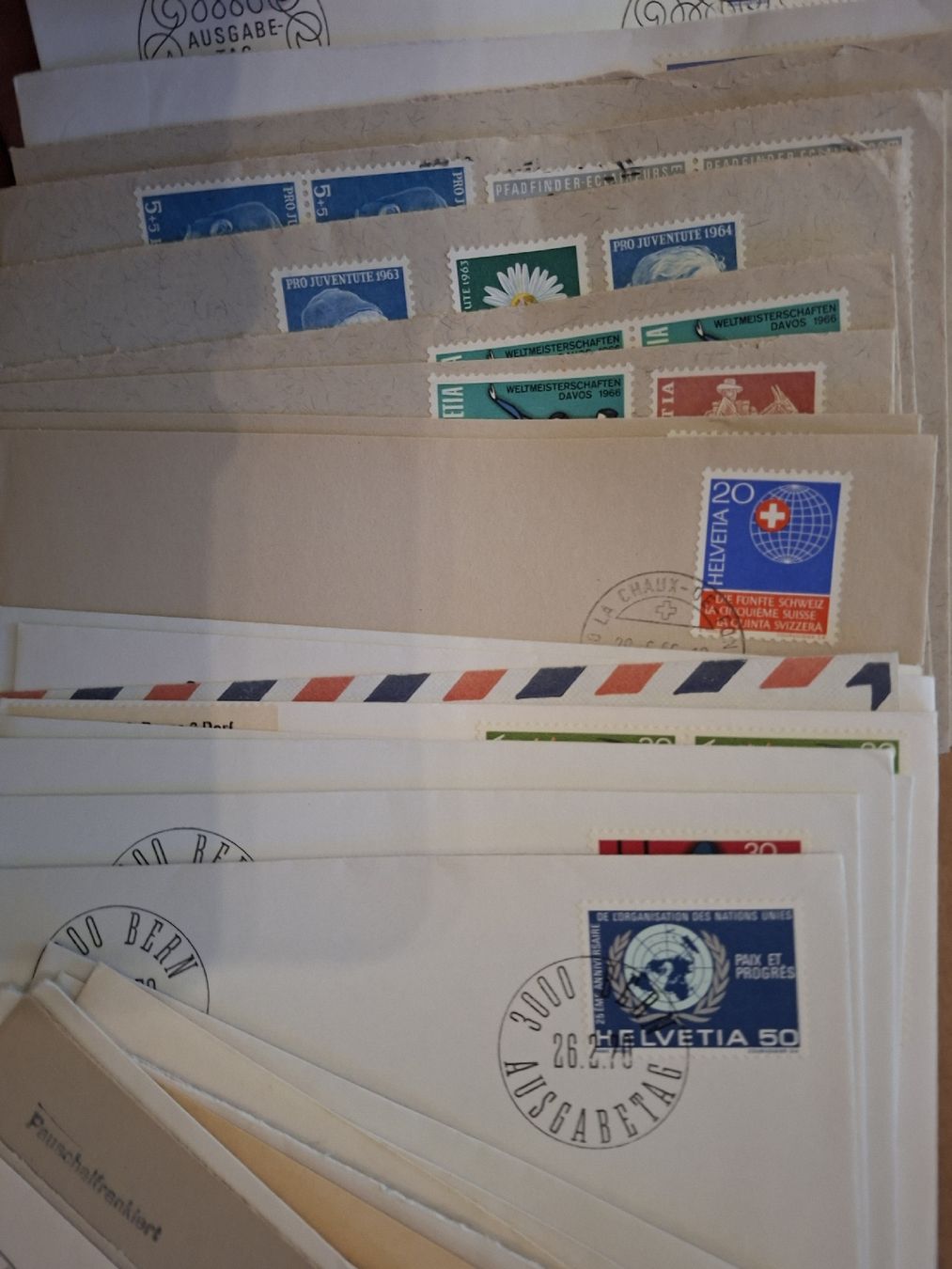 Tutti i francobolli: Diverse FDC / Briefe Massenware  – Usato da Balgach venduto da SIMEON27 3