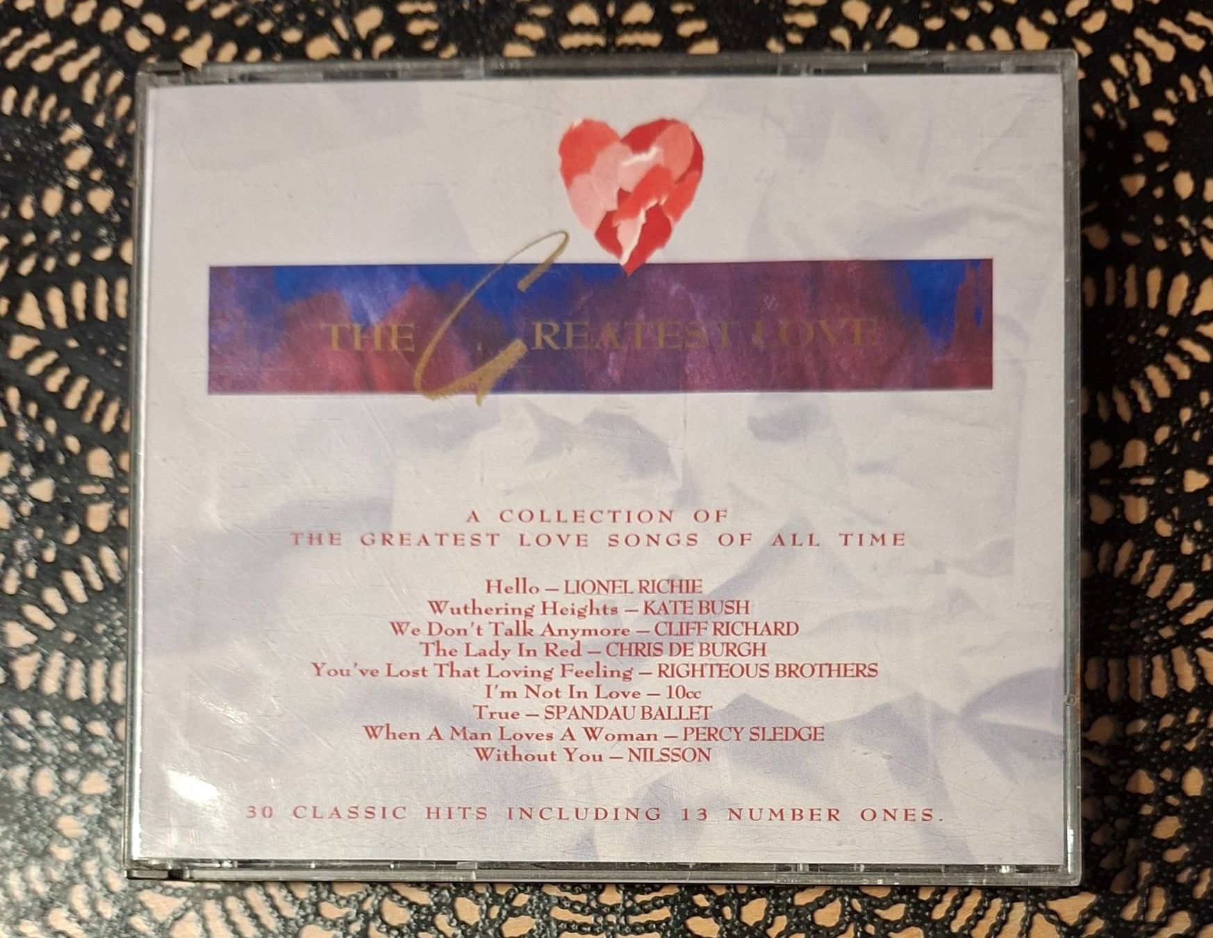 CD: The Greatest Love, Balladen Compilation Sampler 1988 – Usato da Amriswil venduto da Celini3