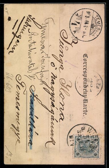 Cartes postales: Handgemalt: Porträt eines Mannes mit Sc – D'occasion à Berlin par bartko-reher 1
