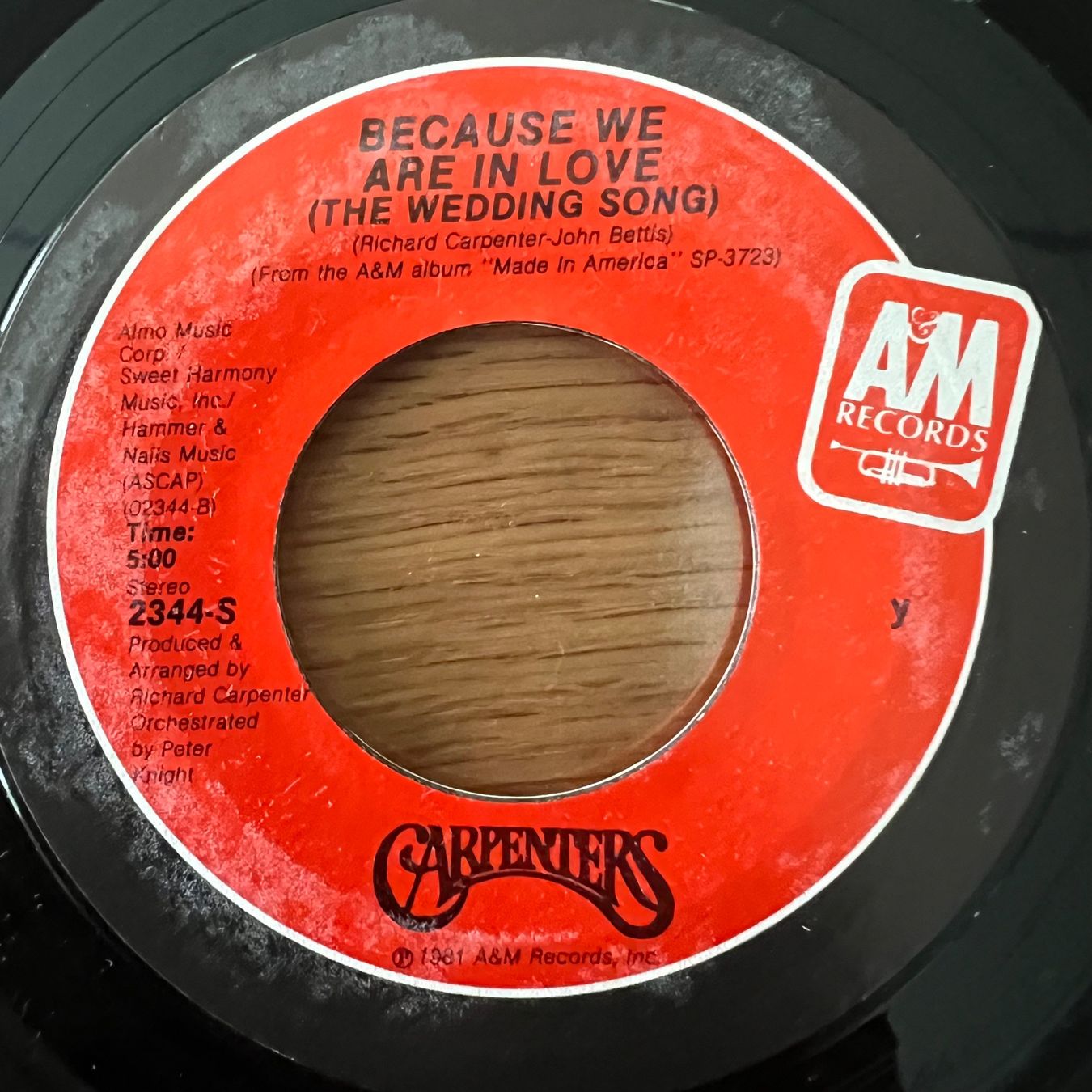 Dischi in vinile: Carpenters - Touch Me When We're Dancing / 1. US-Press. 1981 – Usato da Gais venduto da soundcave57 3