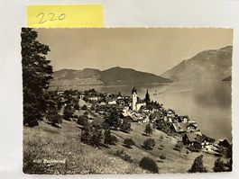 Alte Ansichtskarte Beckenried; ca. 1962
