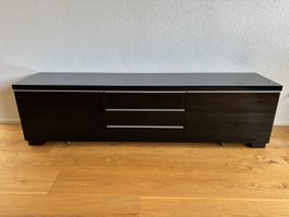 Sideboard schwarz 180 cm