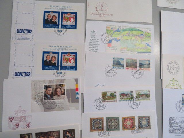 Tutti i francobolli: Diverse Briefe Lichtenstein – Usato da Pfyn venduto da sagenruthe 4