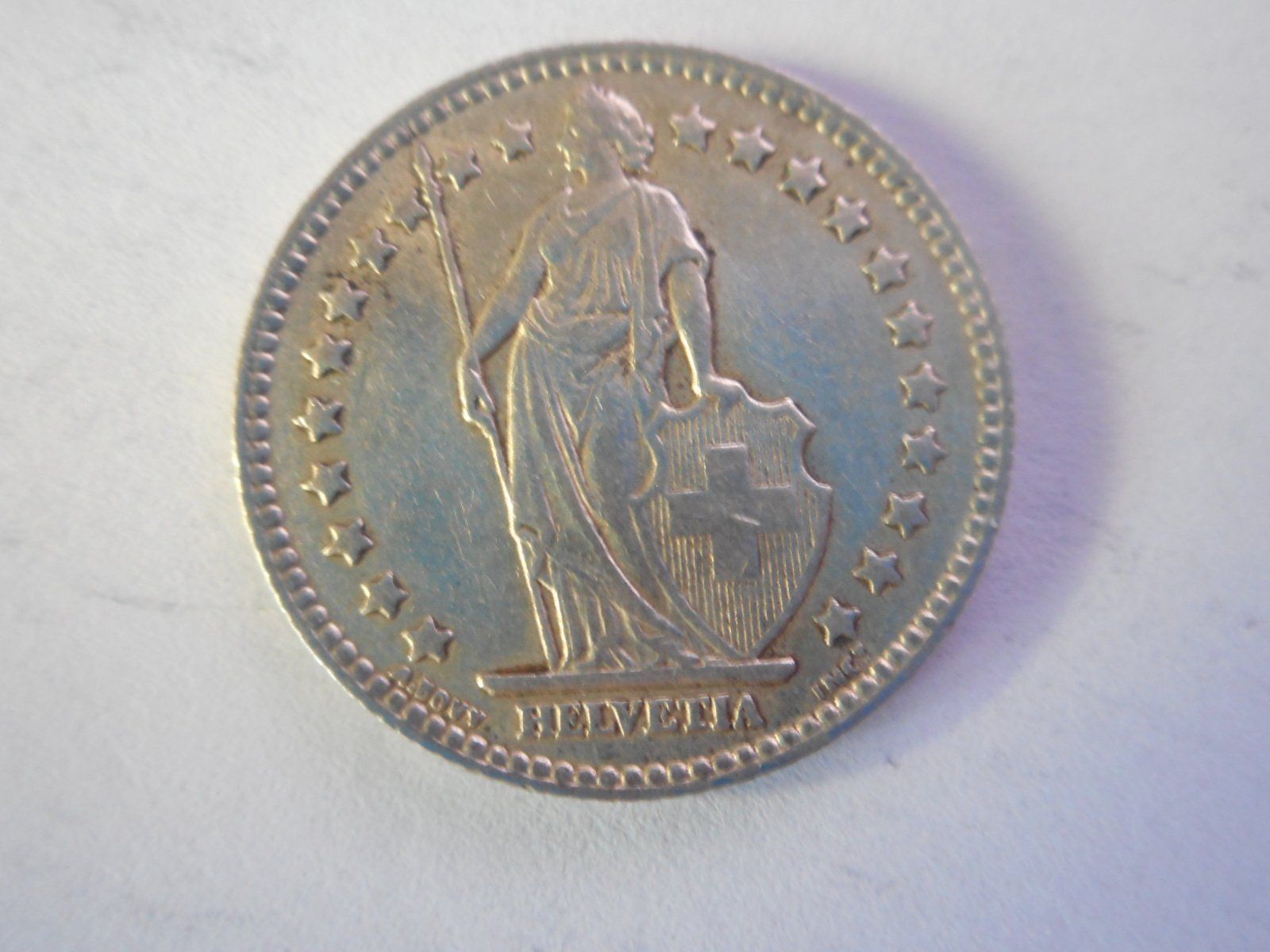 Alle Münzen: 1 Fr. 1940 silber – Gebraucht aus Kriegstetten von pizlad2010 1