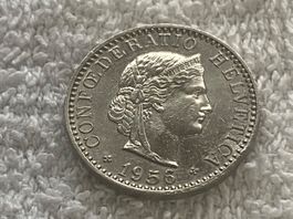 20 centimes/rappen 1956