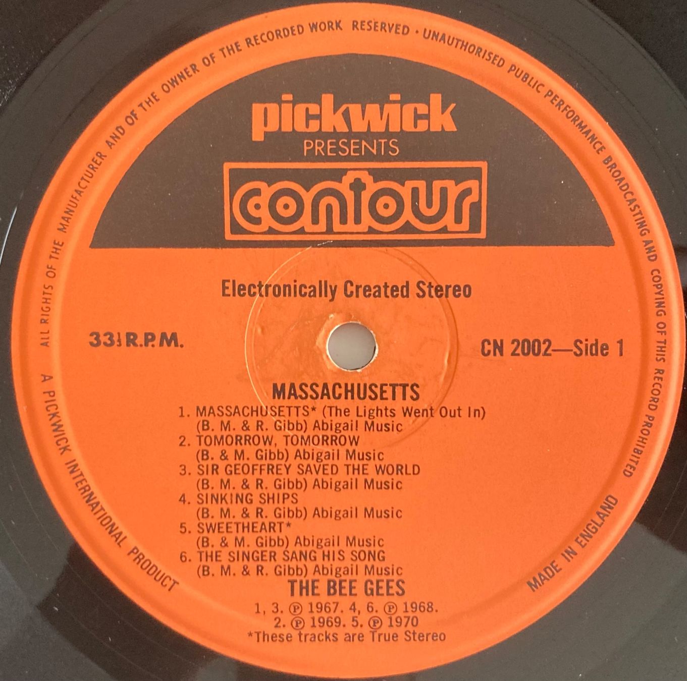 Dischi in vinile: THE BEE GEES - MASSACHUSSETTS – Usato da Poliez-Pittet venduto da Newtown-Records 2