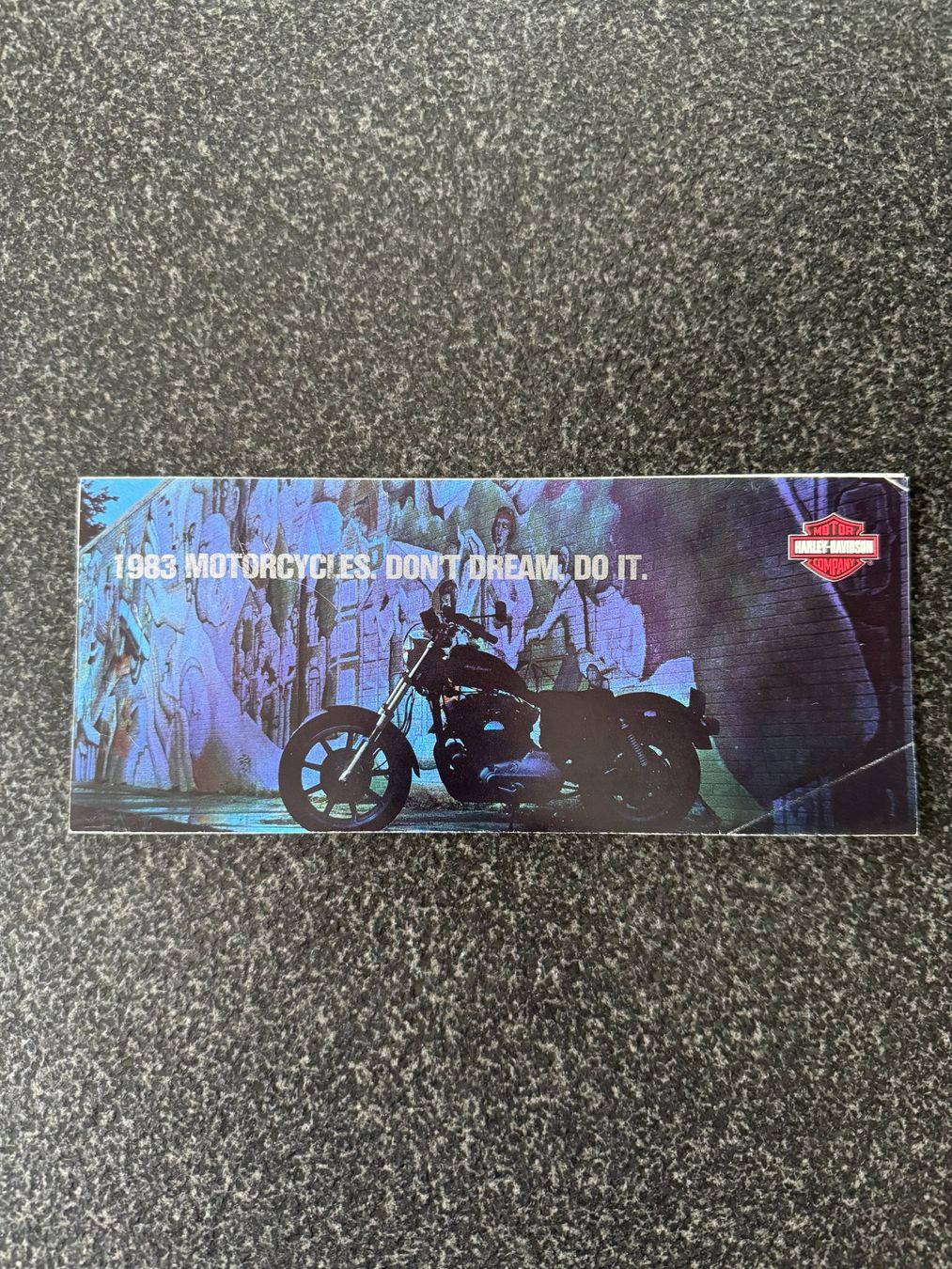 Documenti: Harley Davidson Prospekt, Broschüre, Flyer von 1983 – Usato da Niederhasli venduto da Berno 2