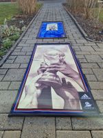Adidas Fussball WM Frankreich 98 Vintage Stoff Poster
