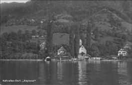 Kehrsiten Dorf NW // Kaplanei ca. 1940
