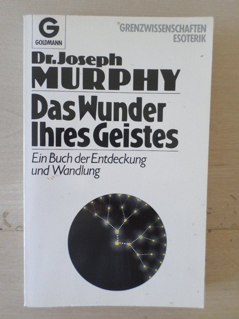 Libri: Das Wunder Ihres Geistes / Dr. Joseph Murphy – Usato da Liestal venduto da man_7bt6