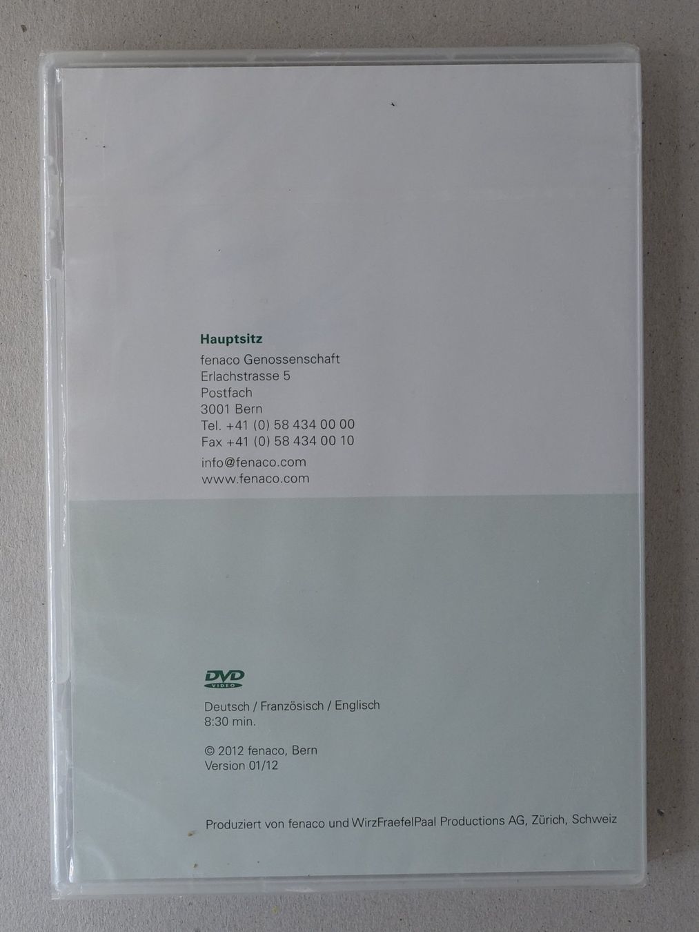 Tutti i DVDs: Fenaco - Das Unternehmen der Schweizer Bauern – Nuovo e nell'imballaggio originale da Sessa venduto da fraenklishop 1