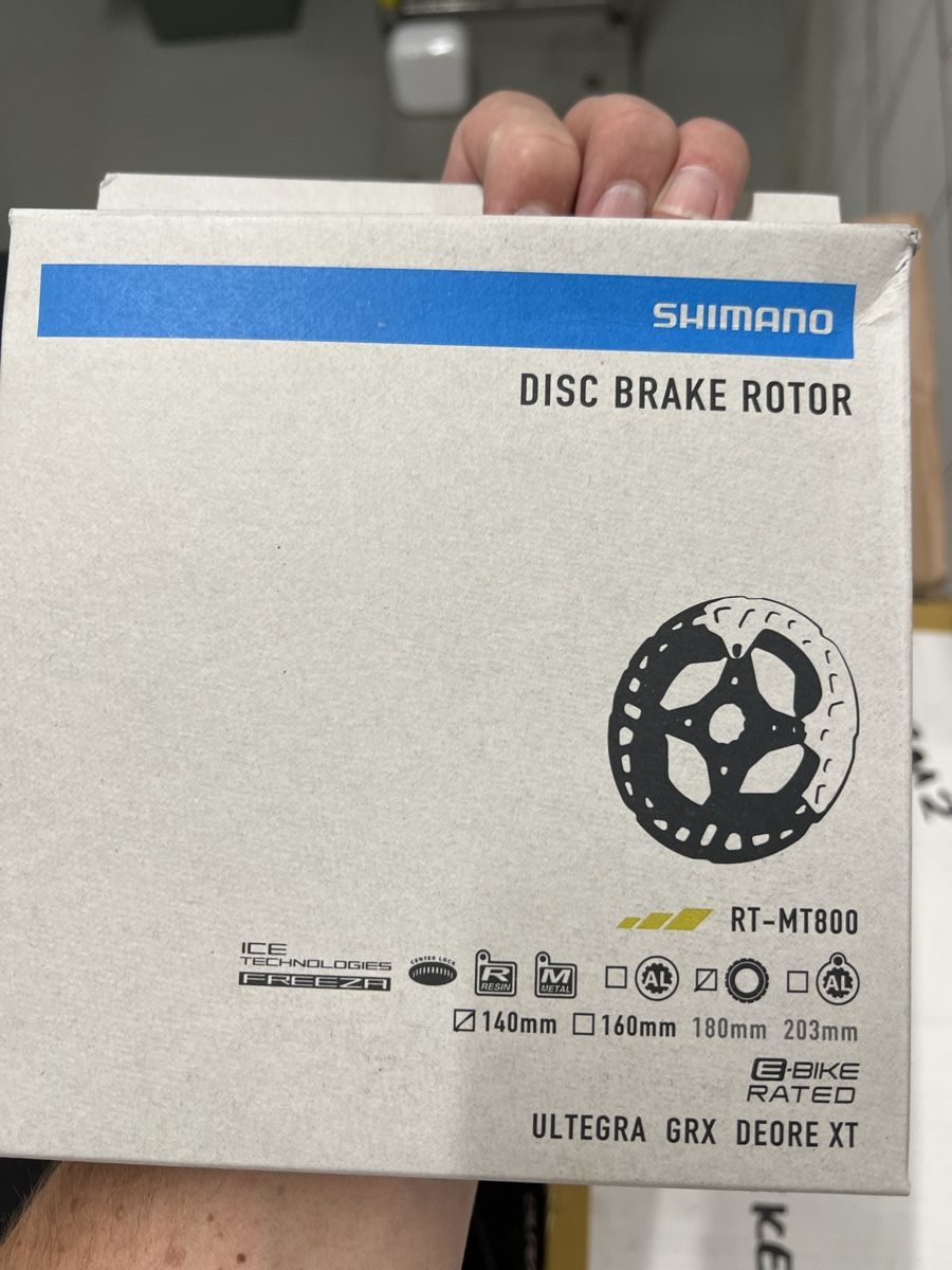 Shimano Pezzi di ricambio: Shimano Disc Brake Rotor RT-MT800 – Nuovo e nell'imballaggio originale da Roggwil BE venduto da and_sl26