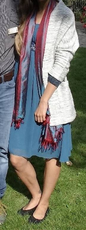 Vestiti: Festkleid, Abendkleid, blau, Grösse S – Usato da Romanshorn venduto da sabe4 4