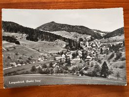 Postkarte Langenbruck Dorf  Feldpost    (P635)