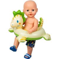 Heless dino-schwimmring für Puppen (35-45cm)