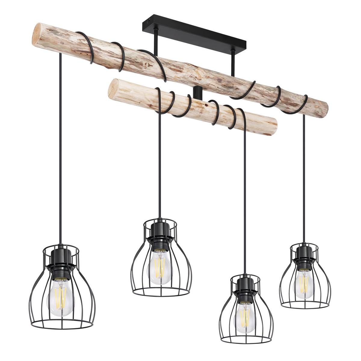 Lampadari & plafoniere: Pendelleuchte, 4 Strahler, 90 cm x 14 cm – Nuovo (secondo la descrizione) da Kreuzlingen venduto da Smart-Light 5