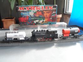Tenderlok 3031 von Märklin plus 2 Güterwagen von Liliput