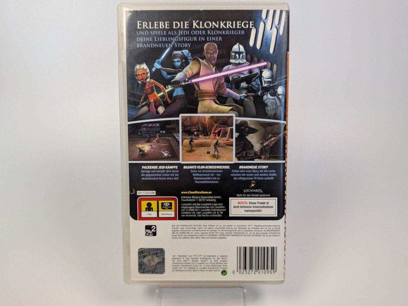 Sony Giochi: Star Wars: Clone Wars - Republic Heroes - PSP - UMD – Usato da Ostermundigen venduto da TradeLab 2