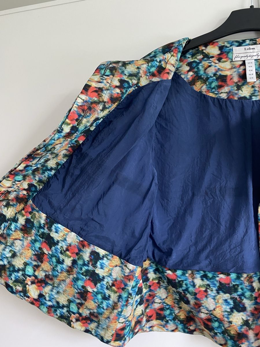 Giacche: Erdem Blazer, Blumenmuster, Grösse 36 – Usato da Winterthur venduto da marisole4 5