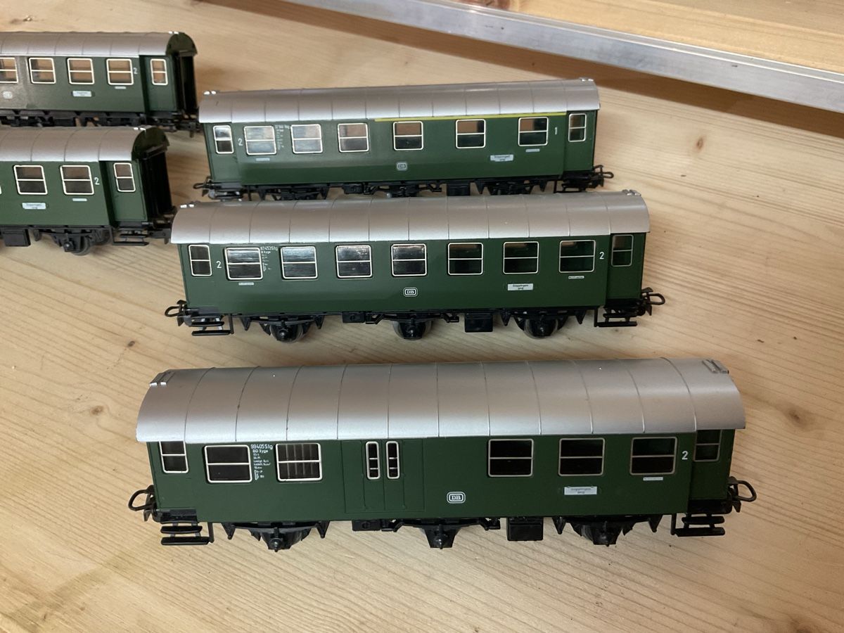 Märklin Modellini di ferrovie: 5 x Märklin  – Usato da Wald ZH venduto da Sbbemilio 3