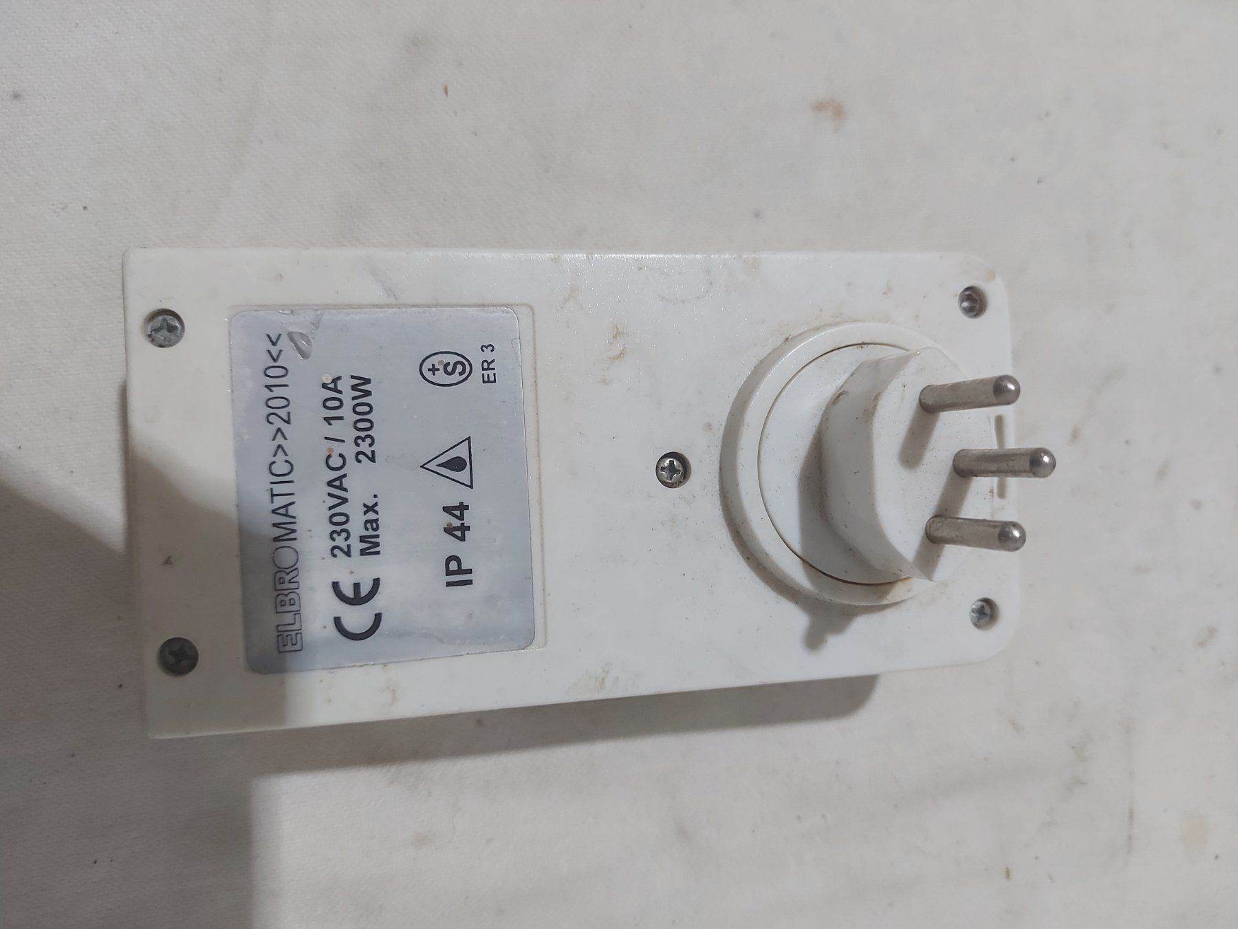 Componenti elettronici: Zeitschaltuhr Elbromatic, analog, gebraucht – Usato da Rheinau venduto da profitronic.shop 2