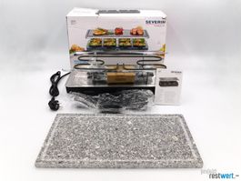 Raclette Grill mit Naturgrillstein von SEVERIN