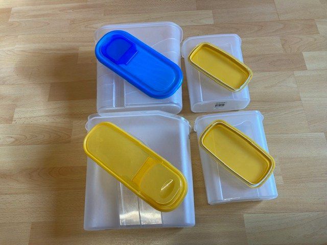 Accessori: 4 boîtes de conservation type Topline – Usato da Vauderens venduto da lau260962