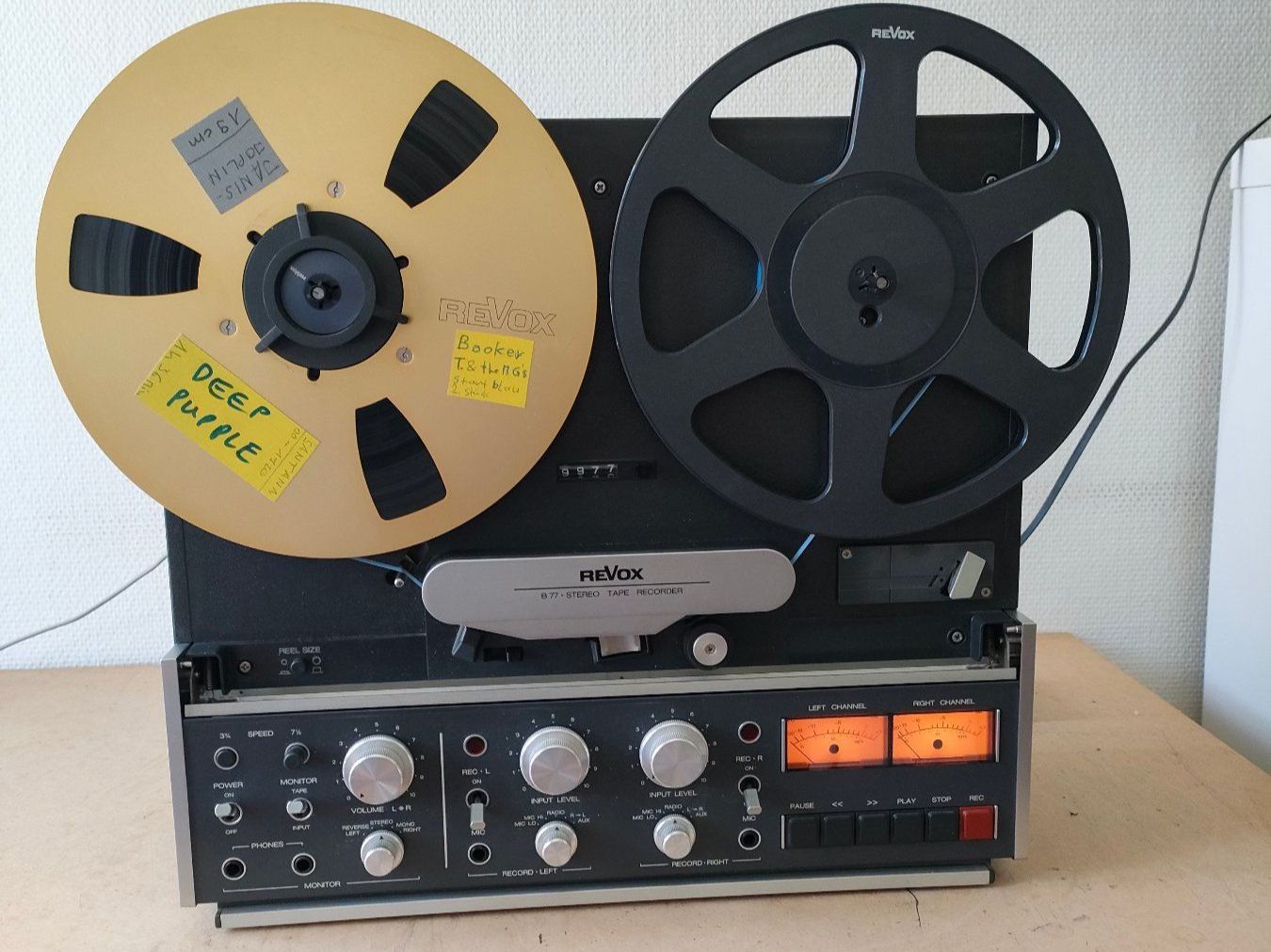 Revox Apparecchi a nastro: ReVox B77 Mk I - 2 Spur – Usato da Rheinsulz venduto da HB9EBR