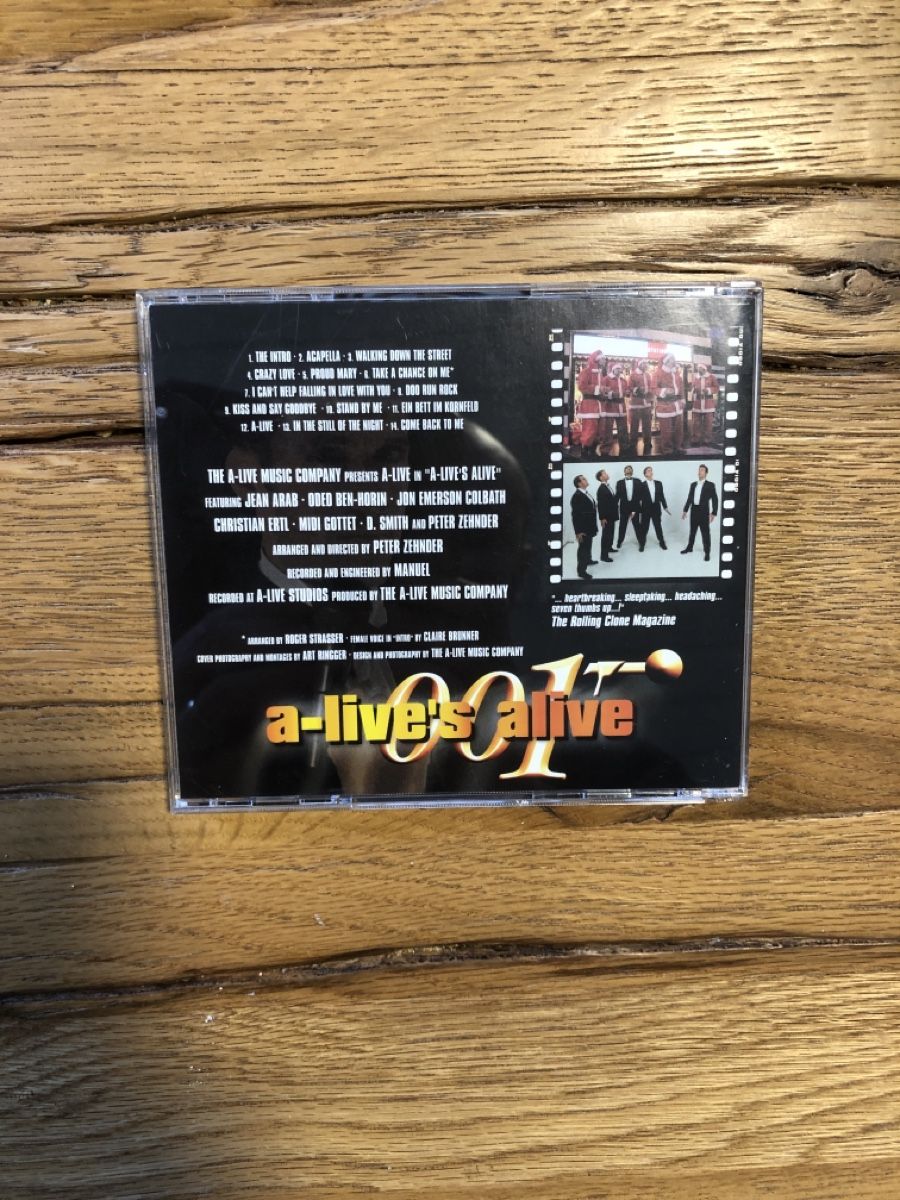 CD: a-live - a-live in a-live‘s alive – Usato da Embrach venduto da rocky84 2
