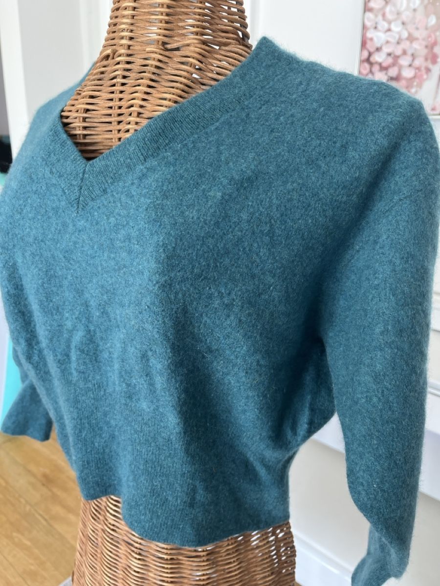 Maglioni & Felpe: Cashmere Pullover, Petrolblau, Not Shy, XS – Usato da Solothurn venduto da Bobesch08 2