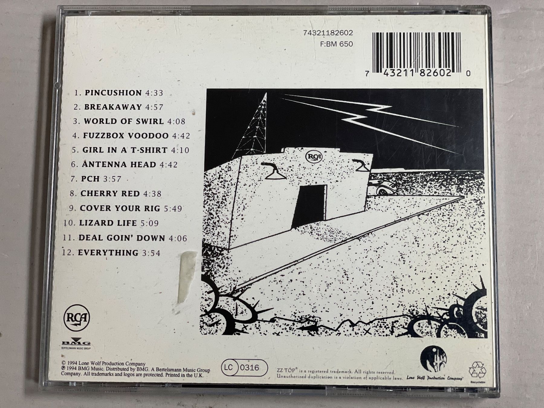 CD: ZZ Top-Antenna – Usato da Muri b. Bern venduto da AdidasCollector 1