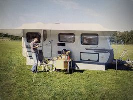 Sonnendach Wigo Solar 700x240 cm für Wohnwagen