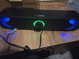 Smaldy Soundbar YXSM9017BL mit Lichteffekten, neuwertig (50)