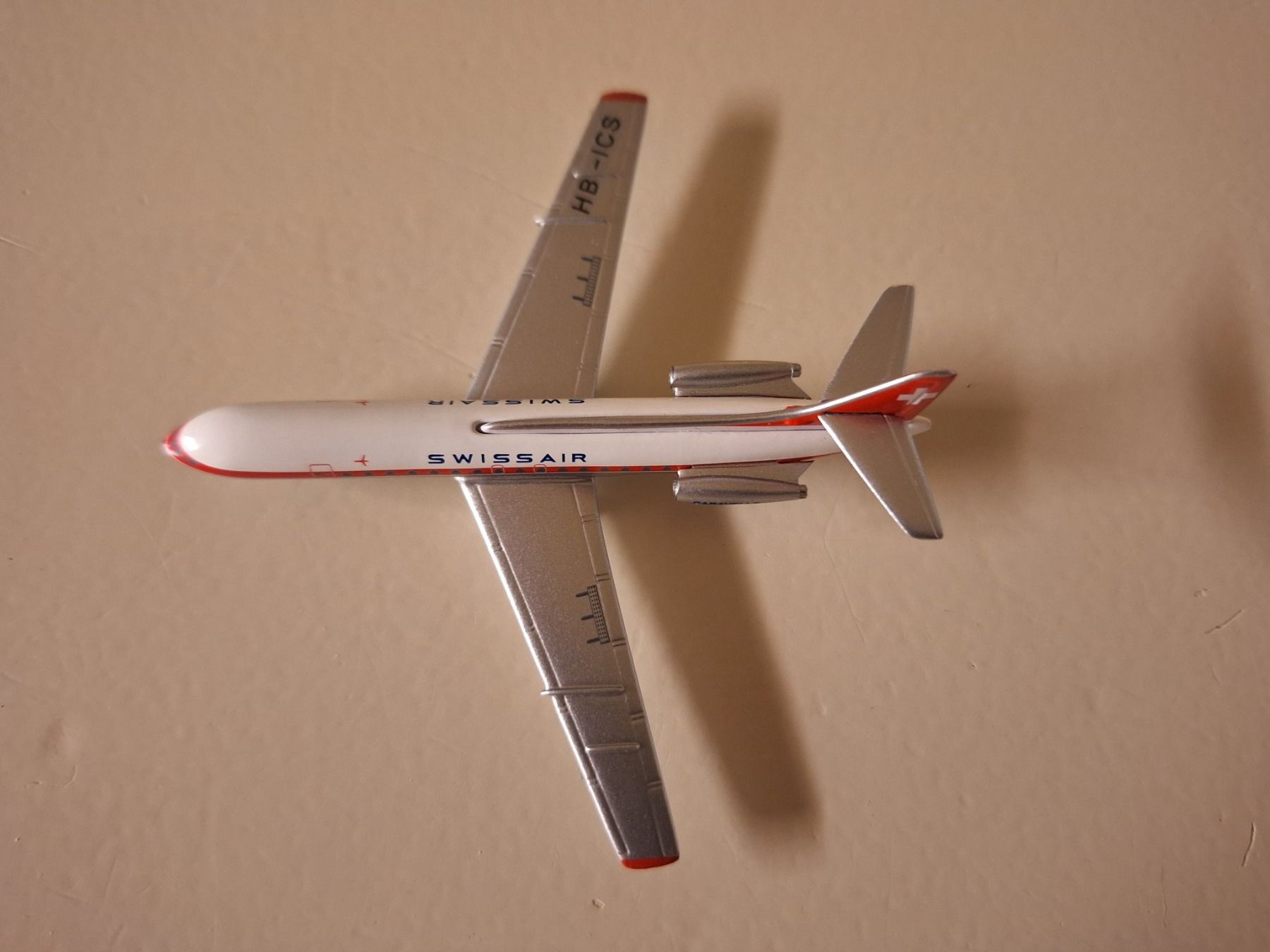 Swissair Kit di modellismo & Modellini statici: Swissair SE-210 1:400 – Usato da Sargans venduto da nicsam1815 1