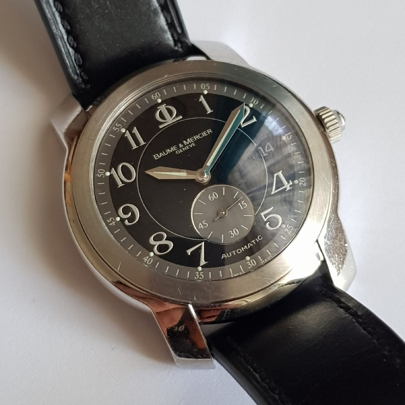 Baume & Mercier Orologi: Baume & Mercier Herrenuhr Automatik – Usato da Altstätten SG venduto da ana_7xf7