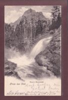 Gruss aus LENK - Oberer Simmenfall - 1903