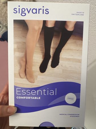 Sigvaris Essential Strümpfe CCL 2 XS Long schwarz