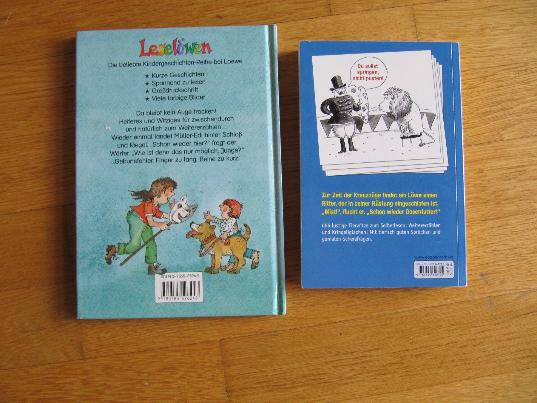 Libri: 2 Kinderbüch Leselöwen Kinderwitze 4 + Tierwitze – Usato da Würenlos venduto da AustralisZ 3