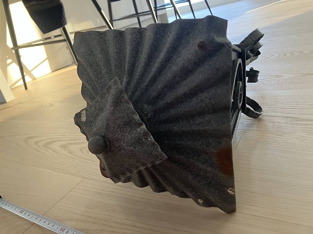 Lampade: Lampada da esterno in ferro battuto – Usato da Origlio venduto da Zeto.81 3