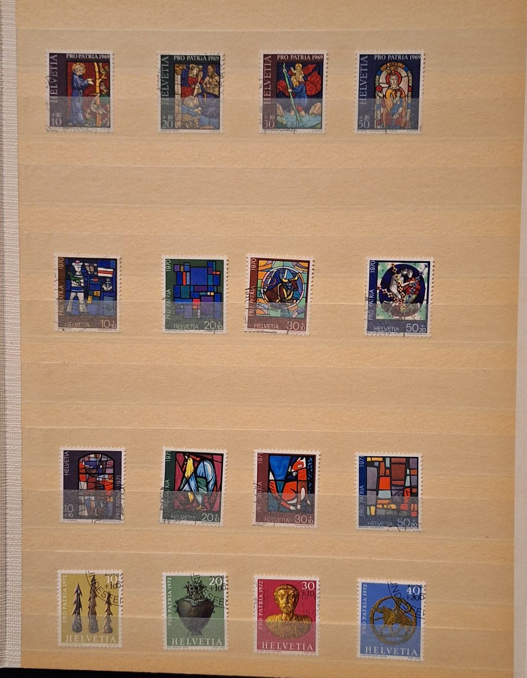 Alle Briefmarken: Pro Patria Sammlung – Gebraucht aus Balgach von SIMEON27 7