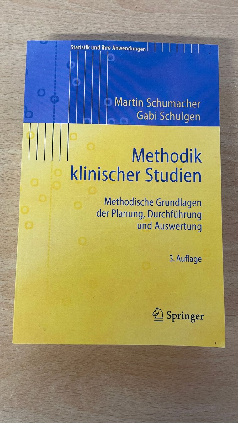 Libri: Methodik klinischer Studien – Usato da Glattfelden venduto da cybermaxx