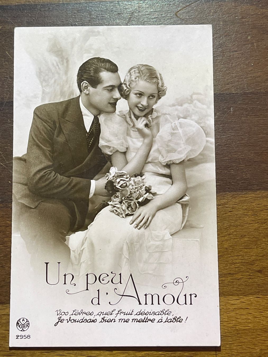 Cartoline postali: Alte Vintage Ansichtskarte, Pärchen – Usato da Strengelbach venduto da Aschatan5