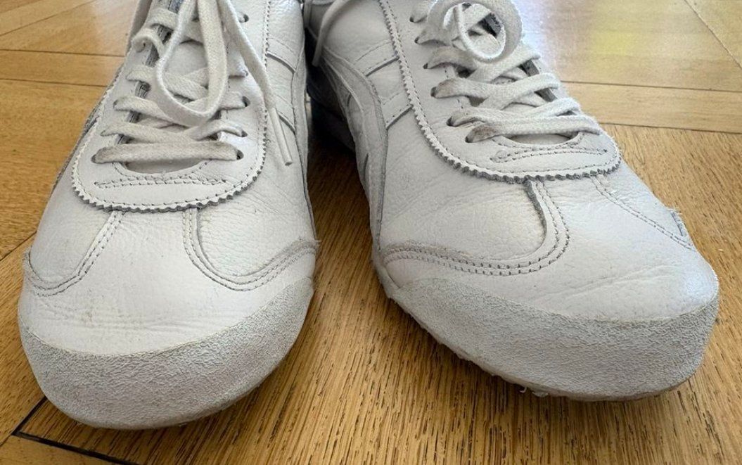 Onitsuka Scarpe da uomo: Onitsuka Tiger Mexico 66 white/white Gr. 42.5 – Usato da Zürich venduto da Yamiyam8 6