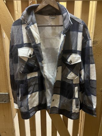 Übergangsjacke gr. M blau