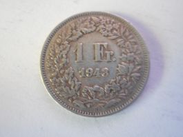 1 Fr. 1943 silber