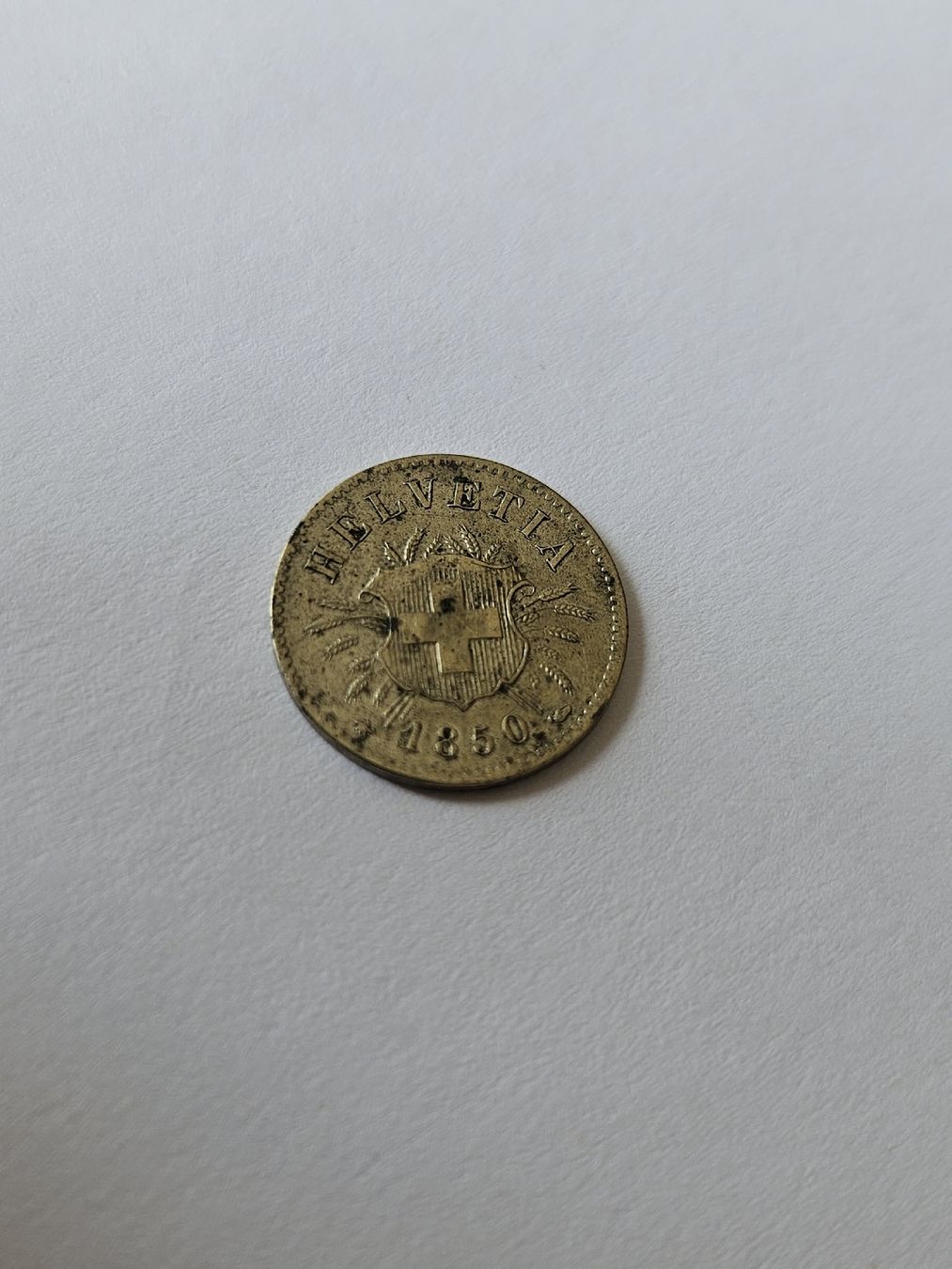 Toutes les monnaies: 5 Rappen 1850 – D'occasion à Pfäffikon ZH par Melibol